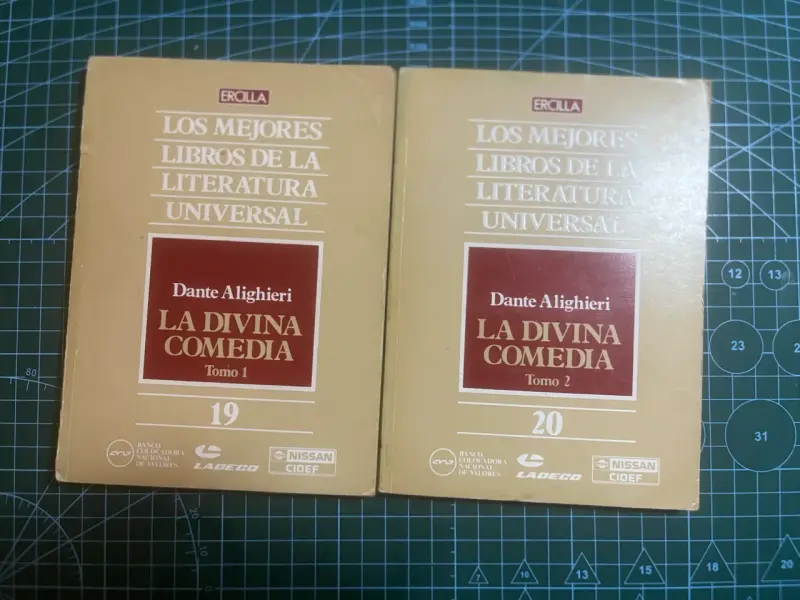 La Divina Comedia Tomos 1 y 2 Dante Alighieri - 1