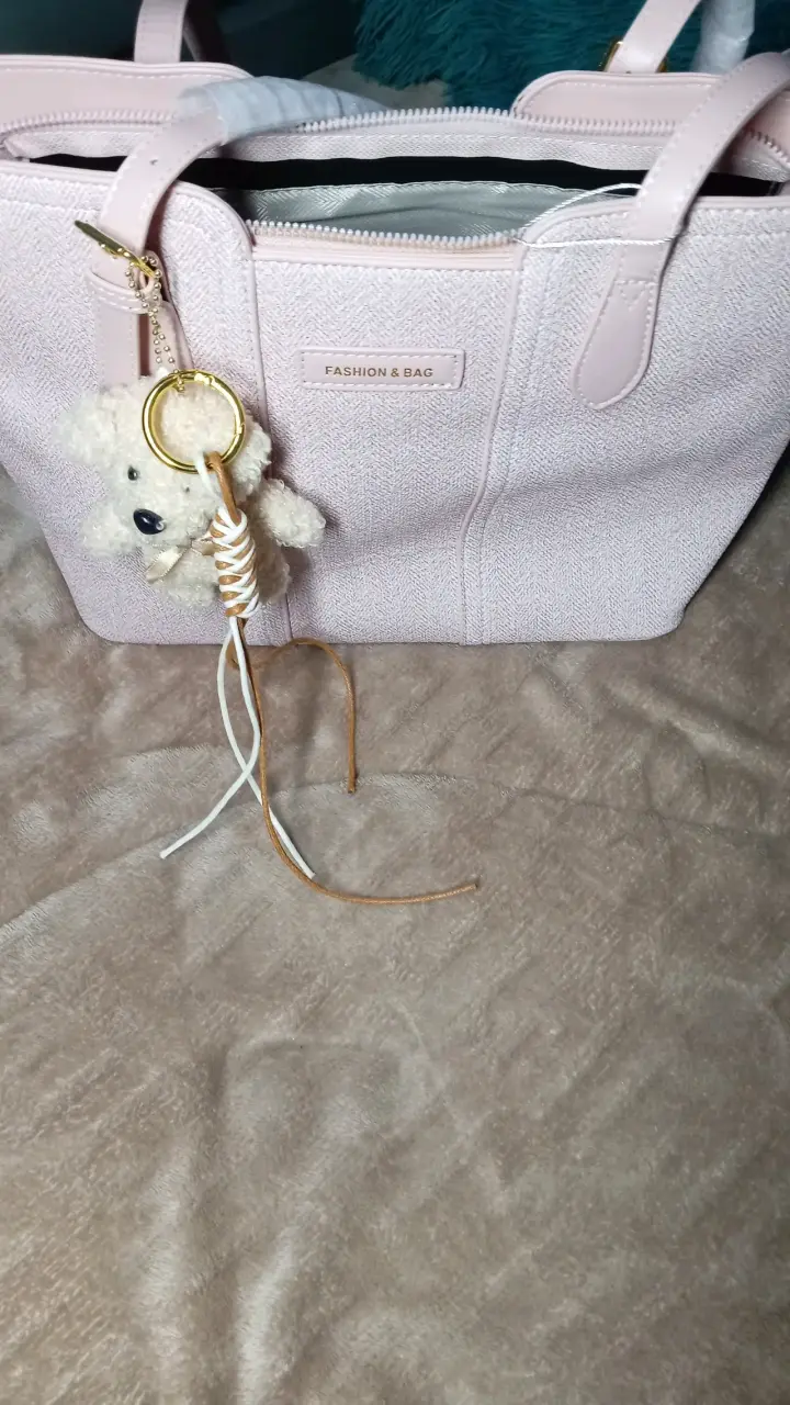 Cartera de mano Fashion & Bag con llavero de oso - 3