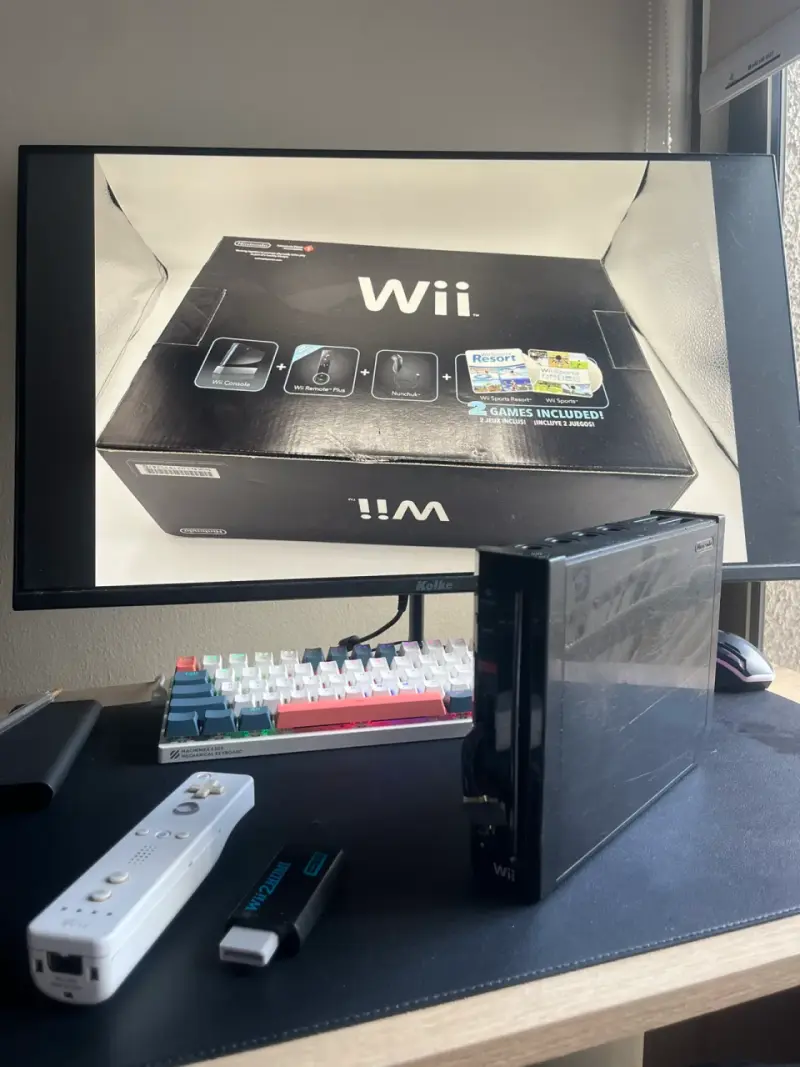 Nintendo Wii con accesorios y juegos inclui - 1