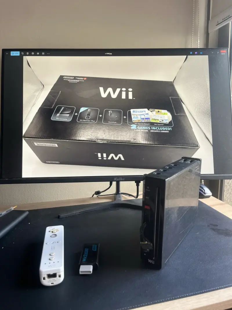 Nintendo Wii con accesorios y juegos inclui - 2
