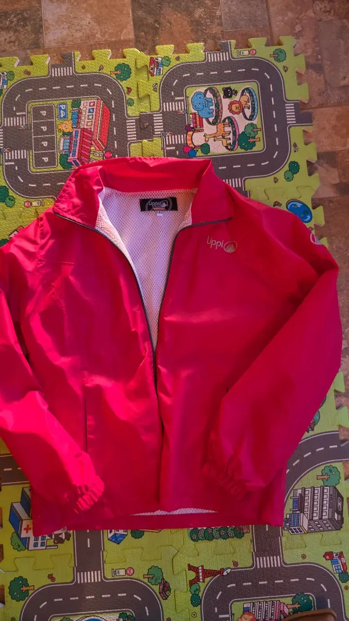 Chaqueta cortaviento roja Lippi para mujer - 1