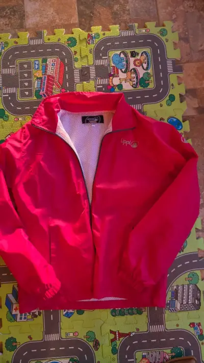 Chaqueta cortaviento roja Lippi para mujer - miniatura 1