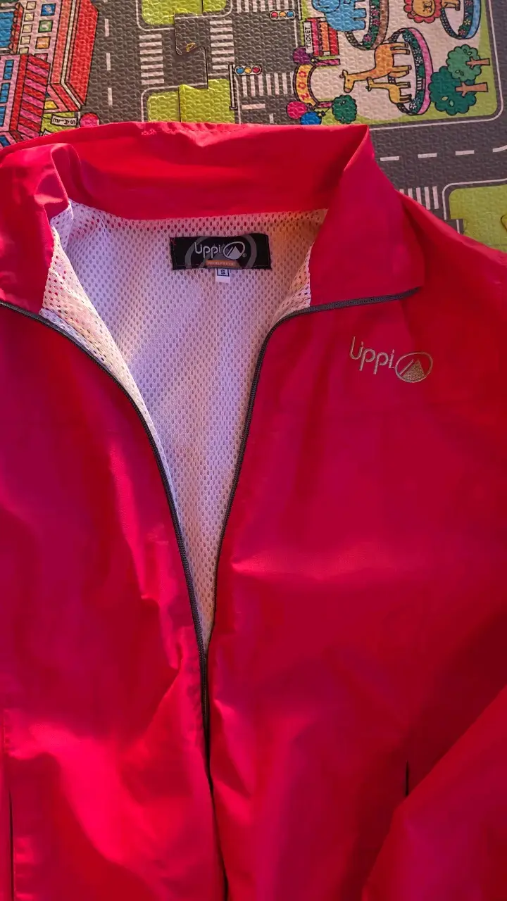 Chaqueta cortaviento roja Lippi para mujer - 2