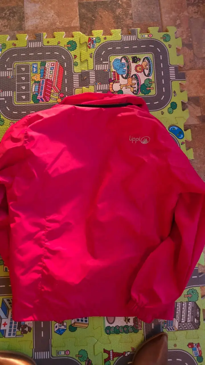 Chaqueta cortaviento roja Lippi para mujer - 3