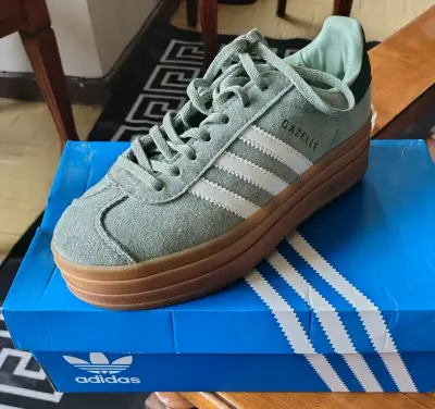 Zapatillas Adidas Gazelle Verde Suede - miniatura 1