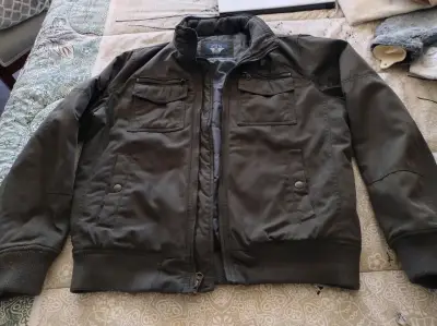 Chaqueta Dockers verde militar con bolsillos - miniatura 4