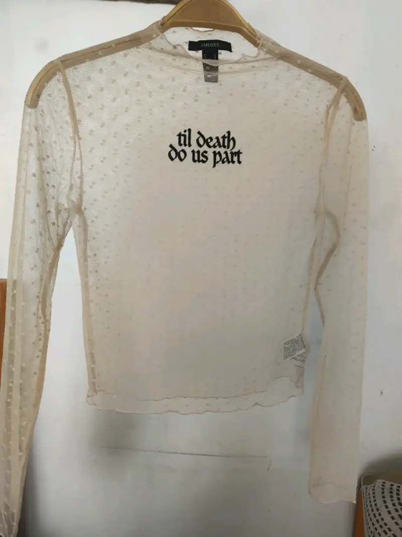 Polera transparente - 2