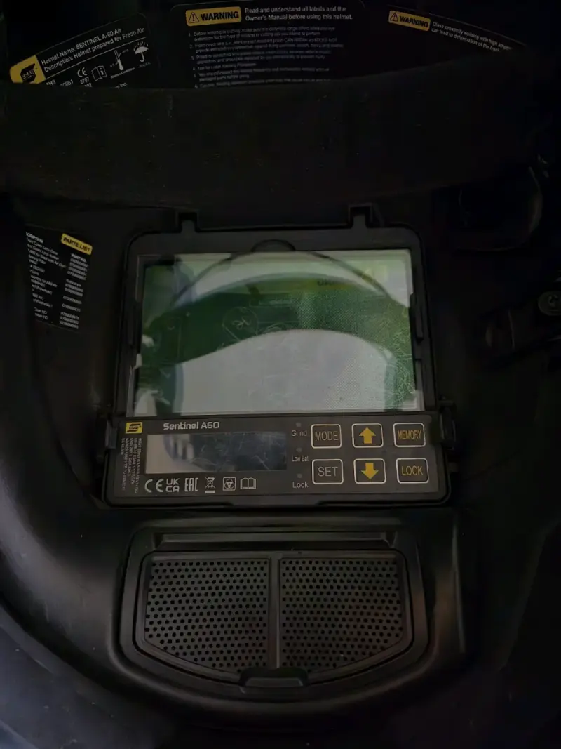 Casco de Soldadura ESAB Sentinel A60 air - 5