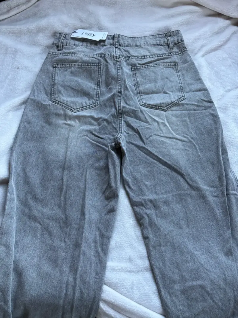 Jeans grises de mujer Dazy talla XL con etiqueta - 3