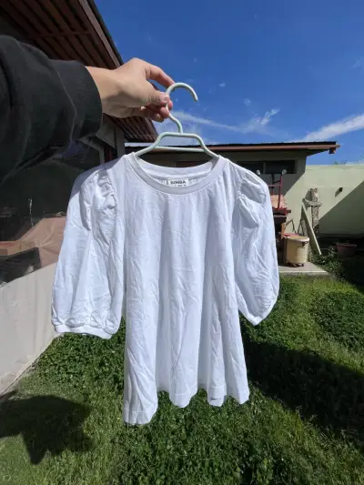 Polera blanca manga corta Bimba y Lola - miniatura 1
