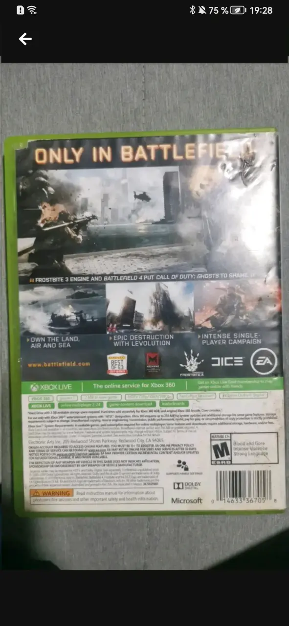 Juego Xbox 360 Battlefield 4 Premium Edition - 2