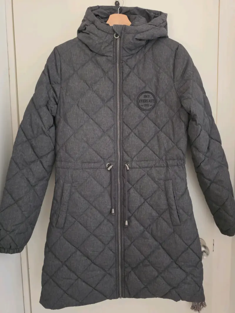 Abrigo acolchado gris Everlast para mujer - 1