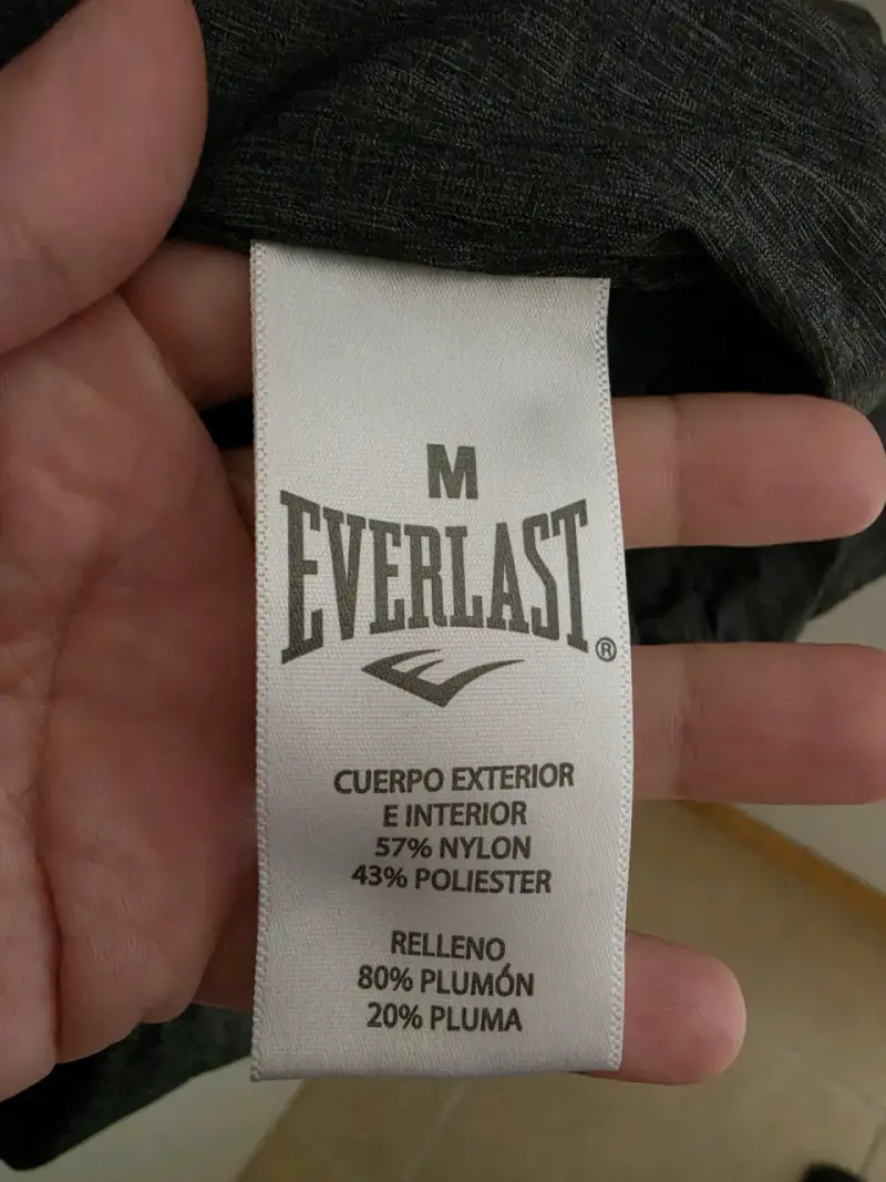 Abrigo acolchado gris Everlast para mujer - 3