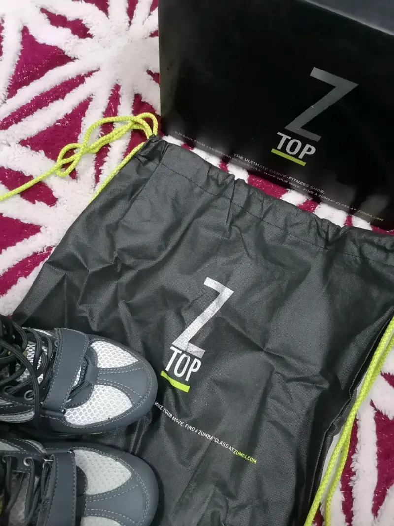 Zapatillas  Zumba Z Top 37 grises y verdes - 4