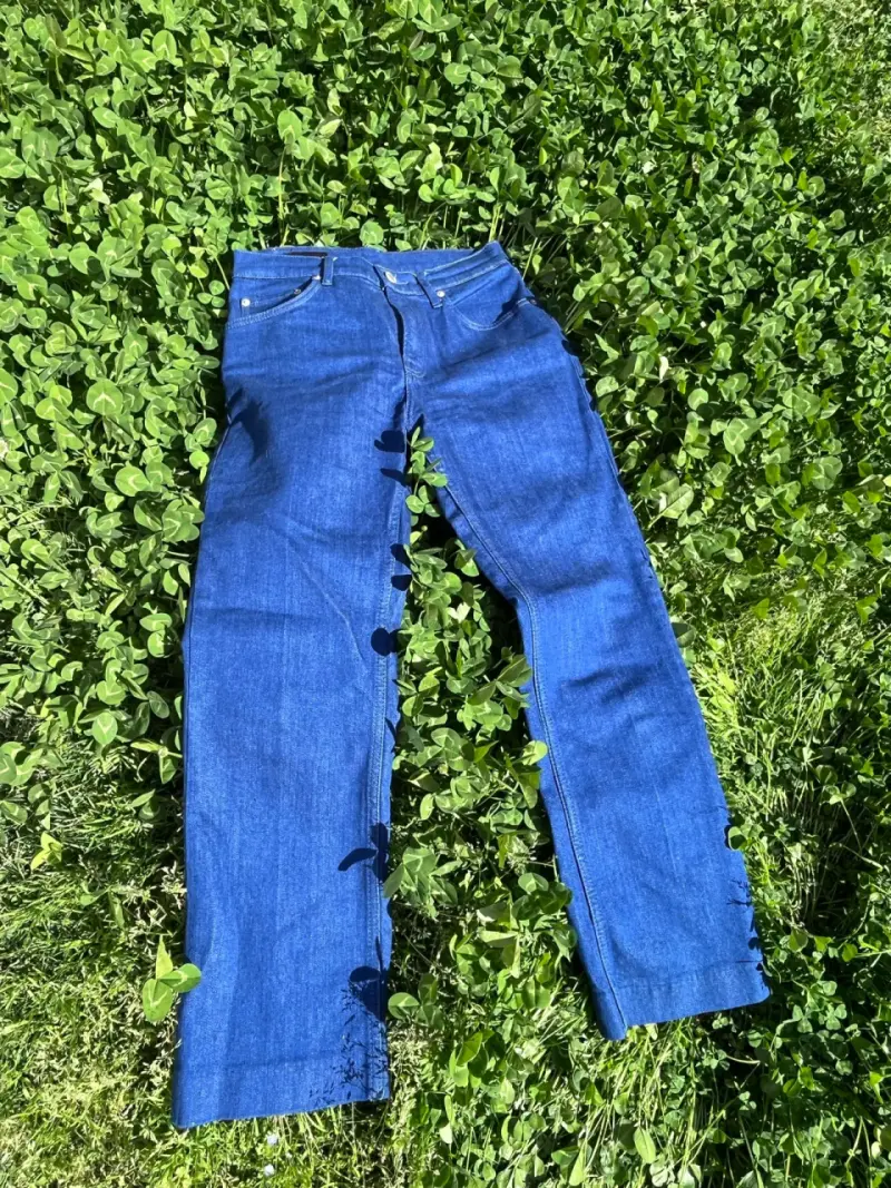 Jeans azul clásico mujer Zara