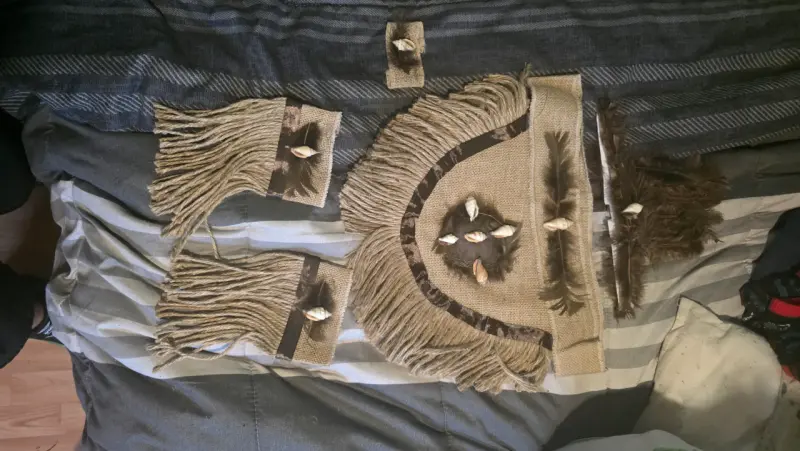 Disfraz de pascuense niño talla 14 a 16