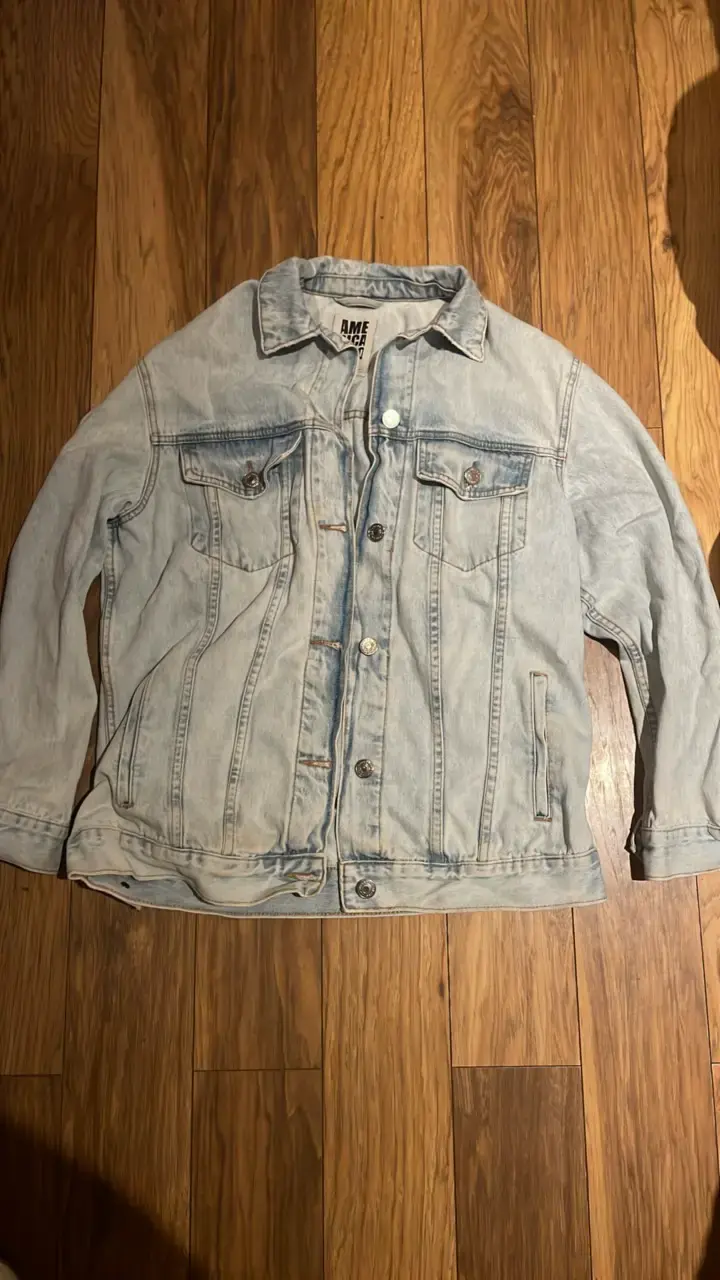 Chaqueta de mezclilla clara Americanino