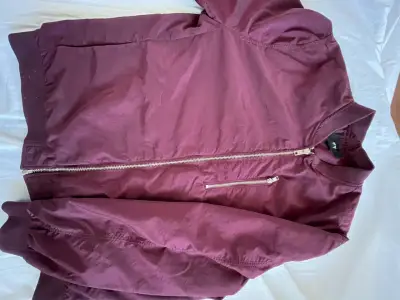 Chaqueta bomber burdeos H&M  para hombre - miniatura 2