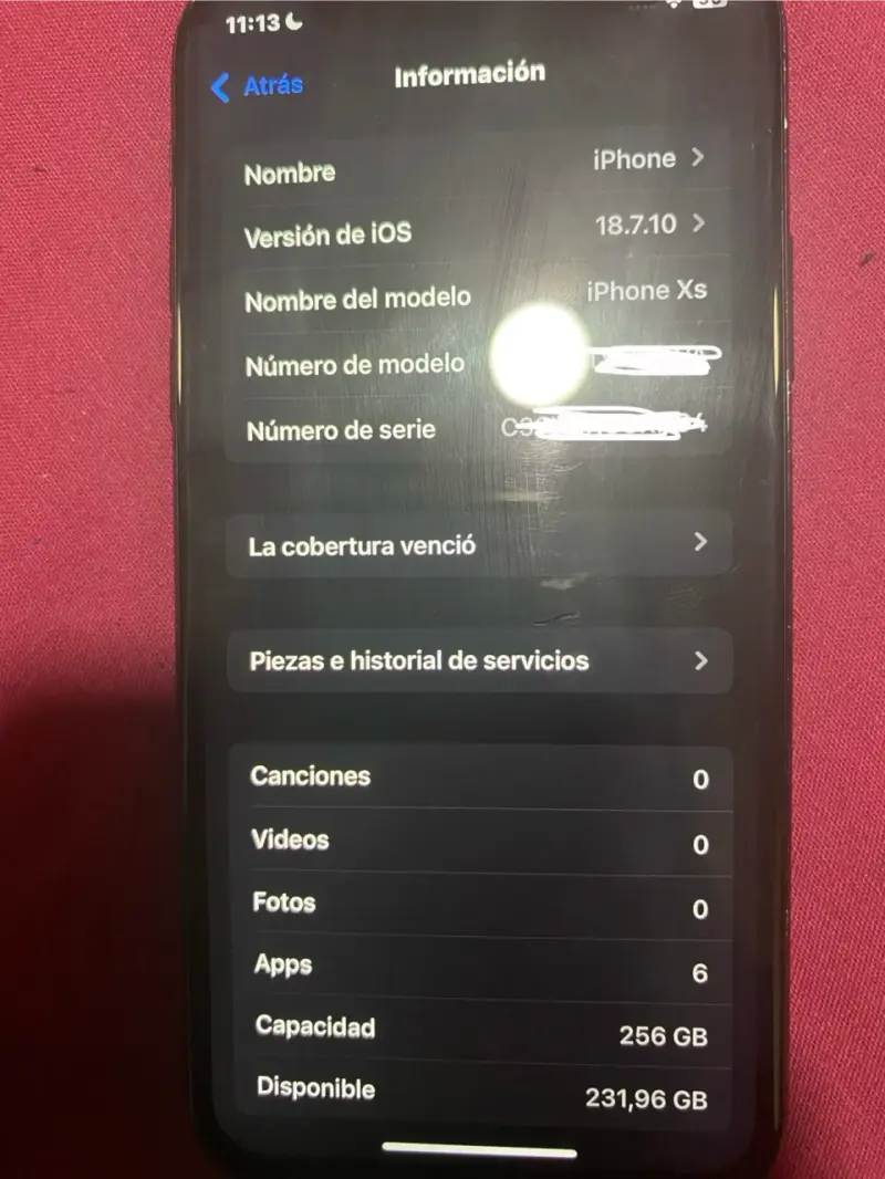 iPhone Xs 256GB en buen estado - 3