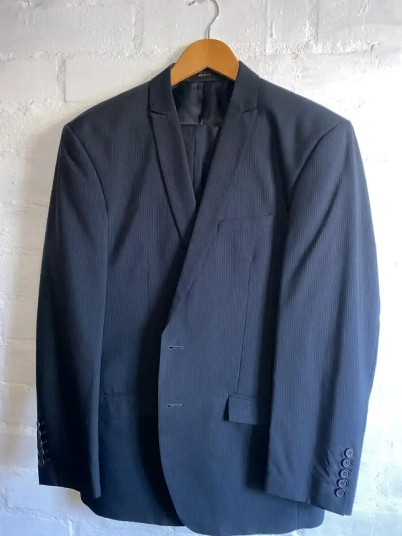 Traje formal azul marino About para hombre - 1