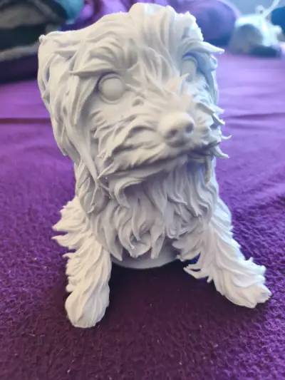 Figura decorativa impresa en 3D - miniatura 1