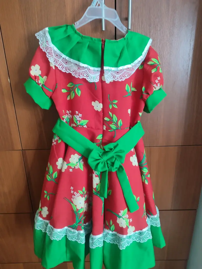 Vestido de huasa con falso - 4