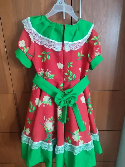 Vestido de huasa con falso - miniatura 4