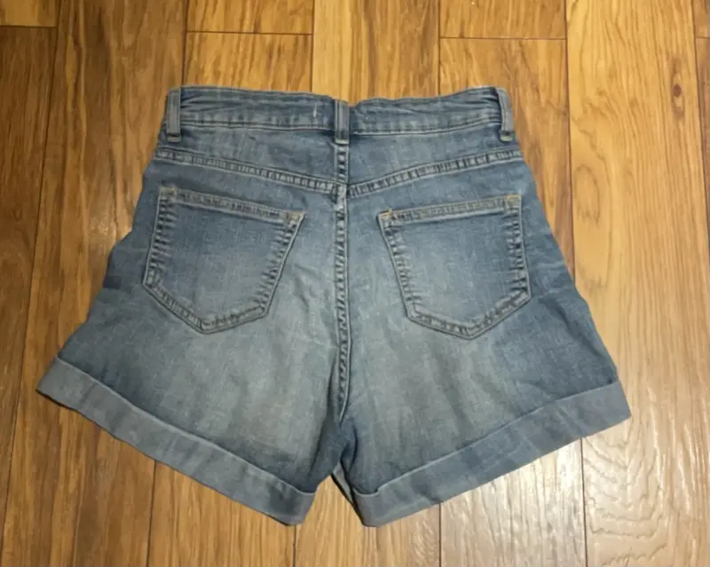 Shorts de mezclilla para mujer - 2