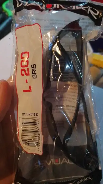Lentes de seguridad Daumer L200 grises - miniatura 3