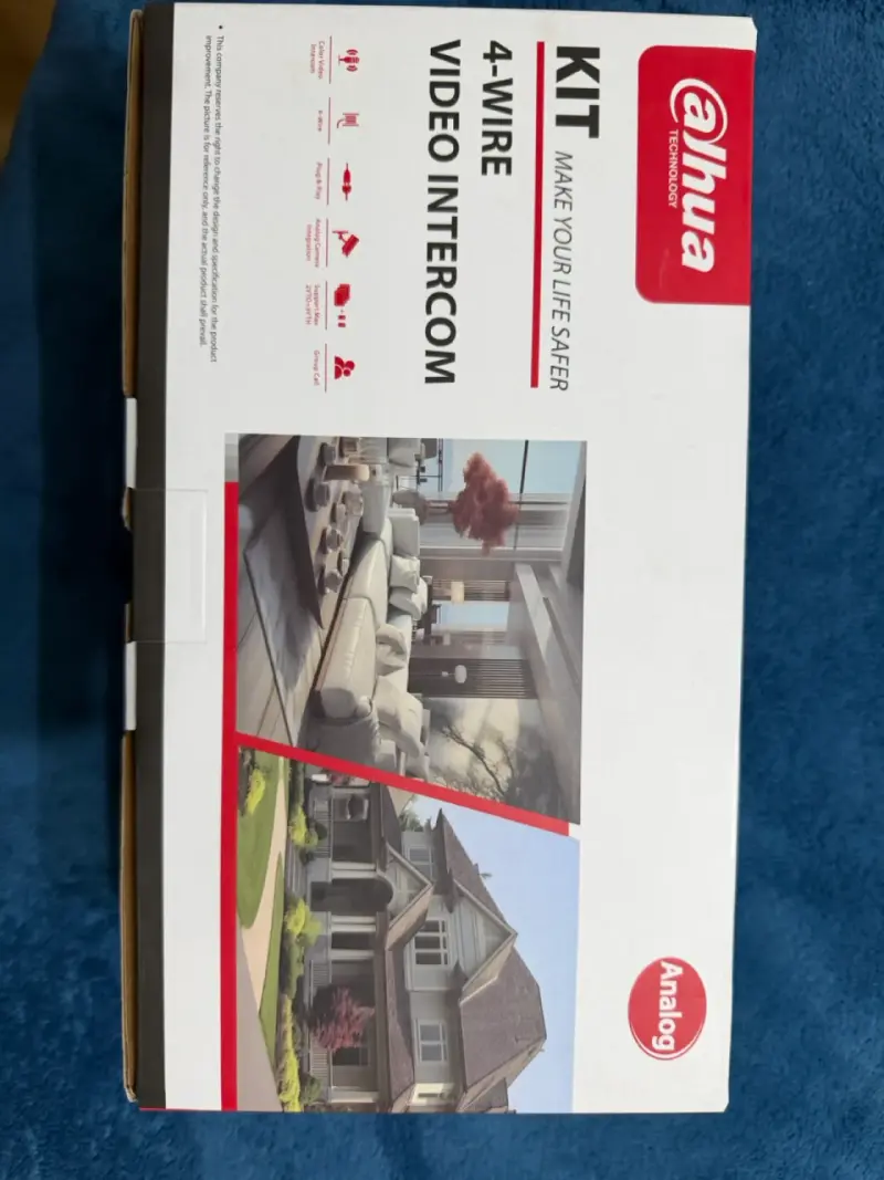 Kit de Videoportero Dahua 4 Hilos nuevo - 1