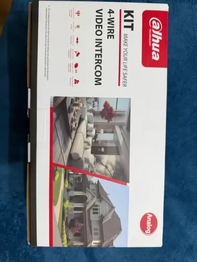 Kit de Videoportero Dahua 4 Hilos nuevo - miniatura 1