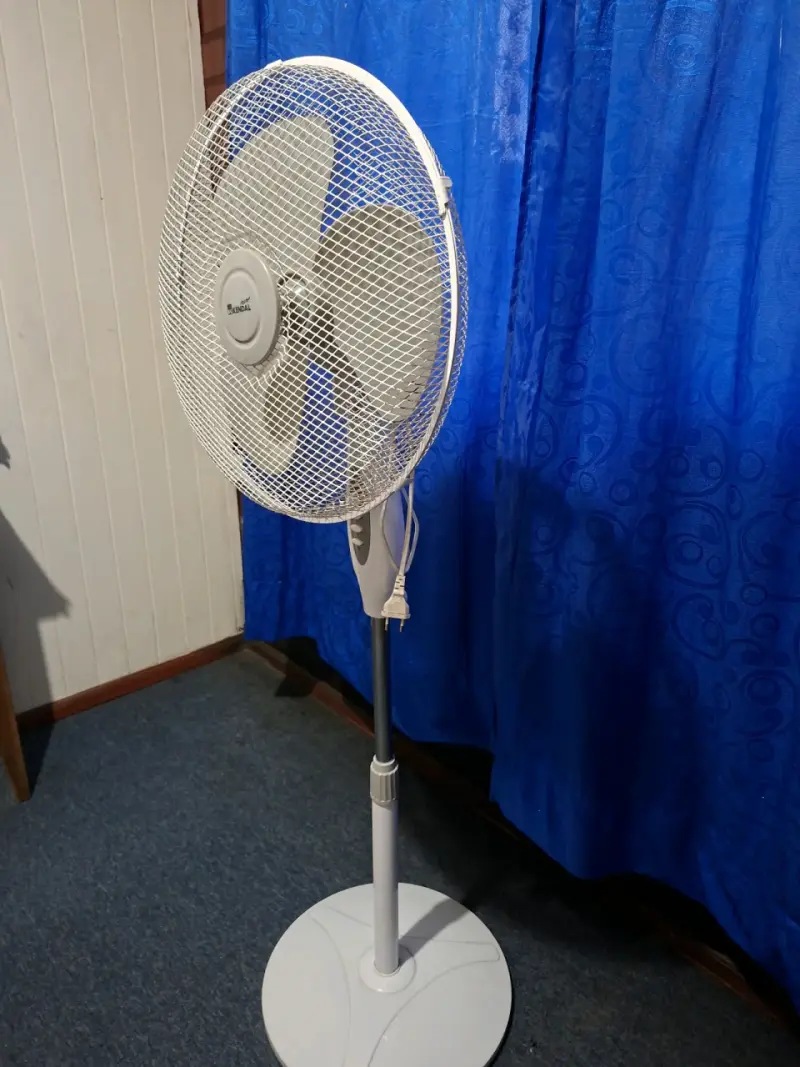 Ventilador de pie Kendal blanco - 2