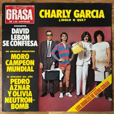 Vinilo Serú Girán La Grasa De Las Capitales 1979 - miniatura 1