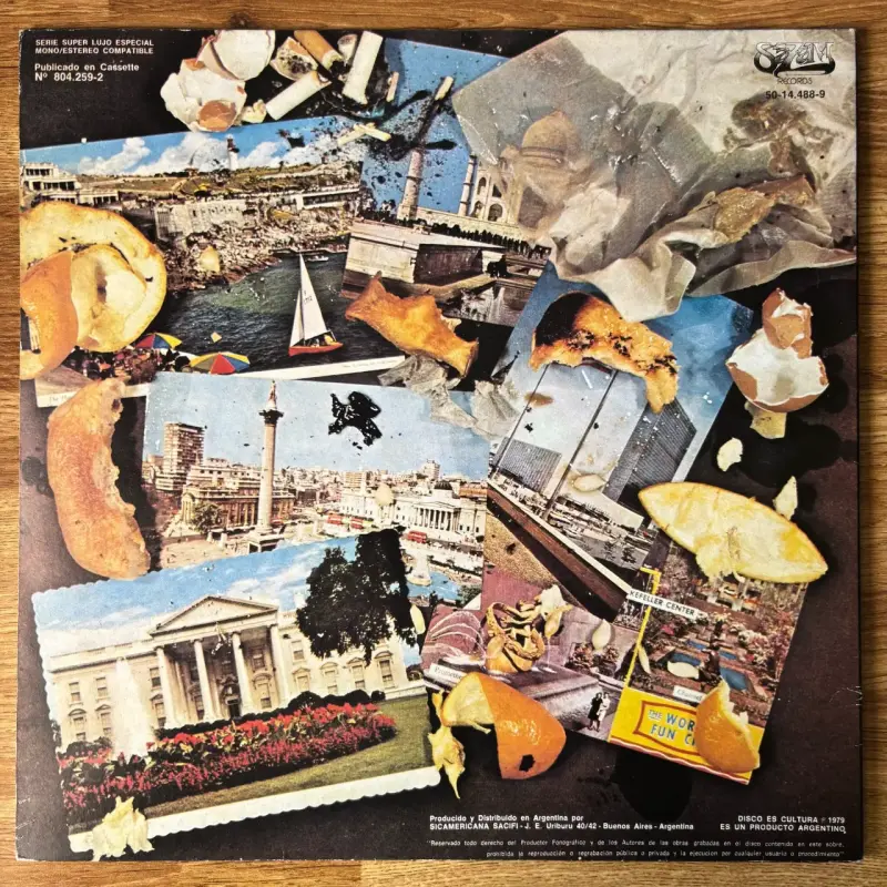 Vinilo Serú Girán La Grasa De Las Capitales 1979 - 2