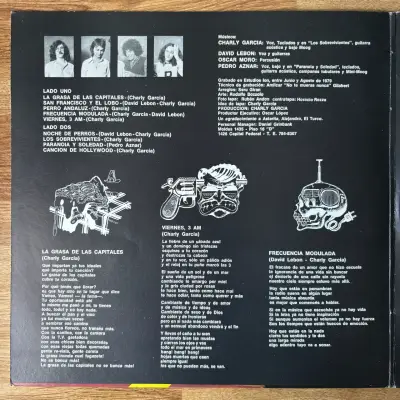 Vinilo Serú Girán La Grasa De Las Capitales 1979 - miniatura 4