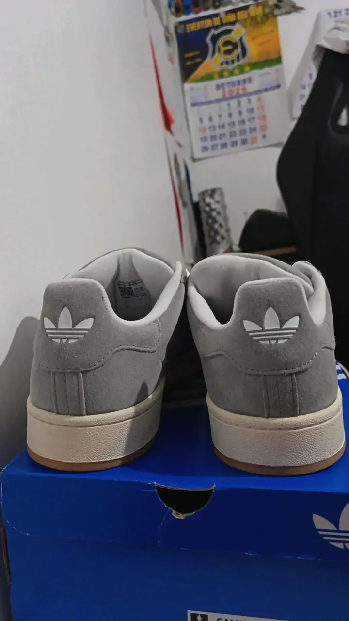 Zapatillas Adidas Campus grises para hombre - 4
