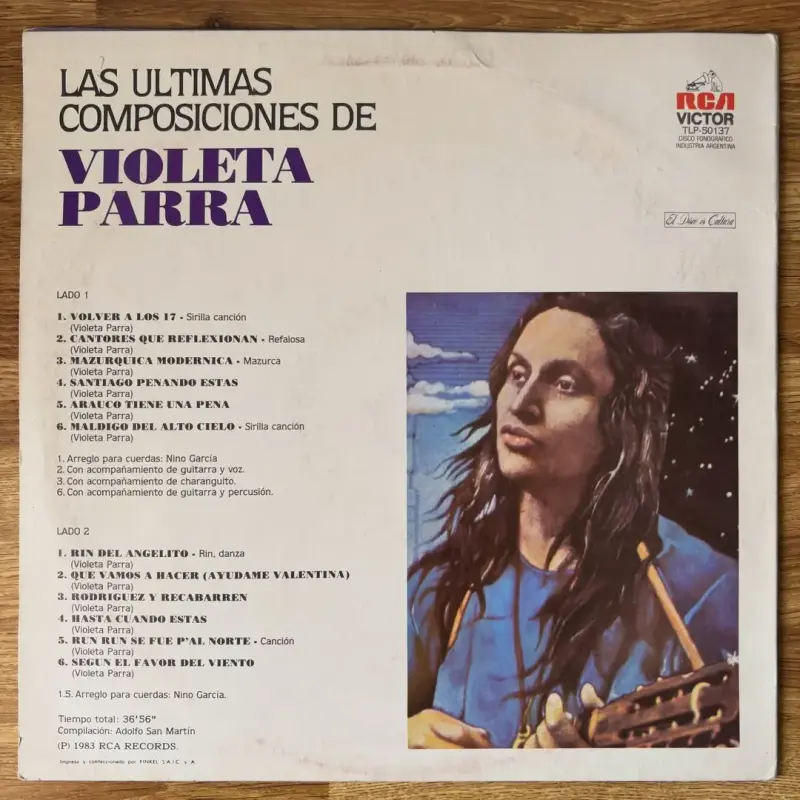 Vinilo Violeta Parra - Las Últimas Composiciones - 2