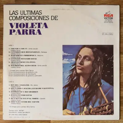 Vinilo Violeta Parra -  Las Últimas Composiciones - miniatura 2