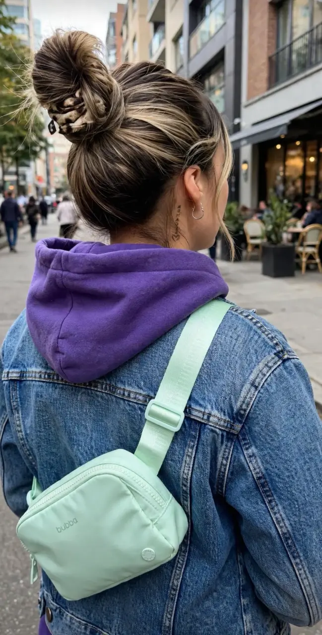 Riñonera verde menta Bubba para mujer - 5