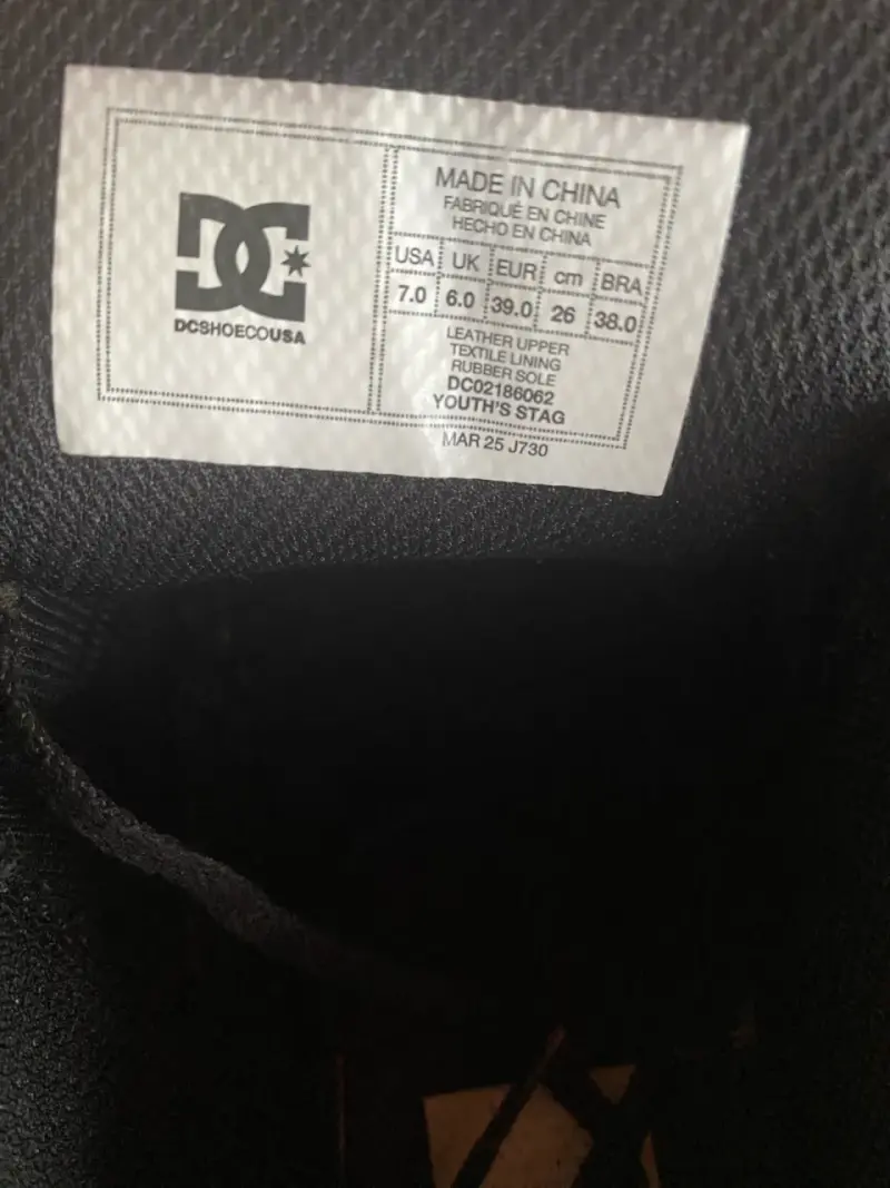 Zapatillas DC talla 39 - 5