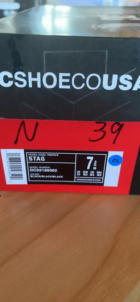 Zapatillas DC talla 39 - 6