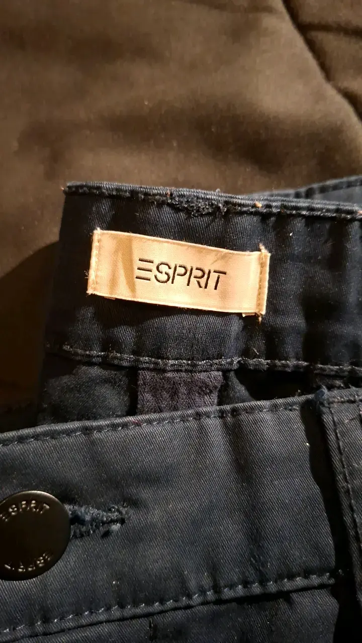 Pantalones beige slim fit Esprit - 3