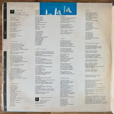 Vinilo Spinetta Fito Páez - La La La Original 1985 - miniatura 3