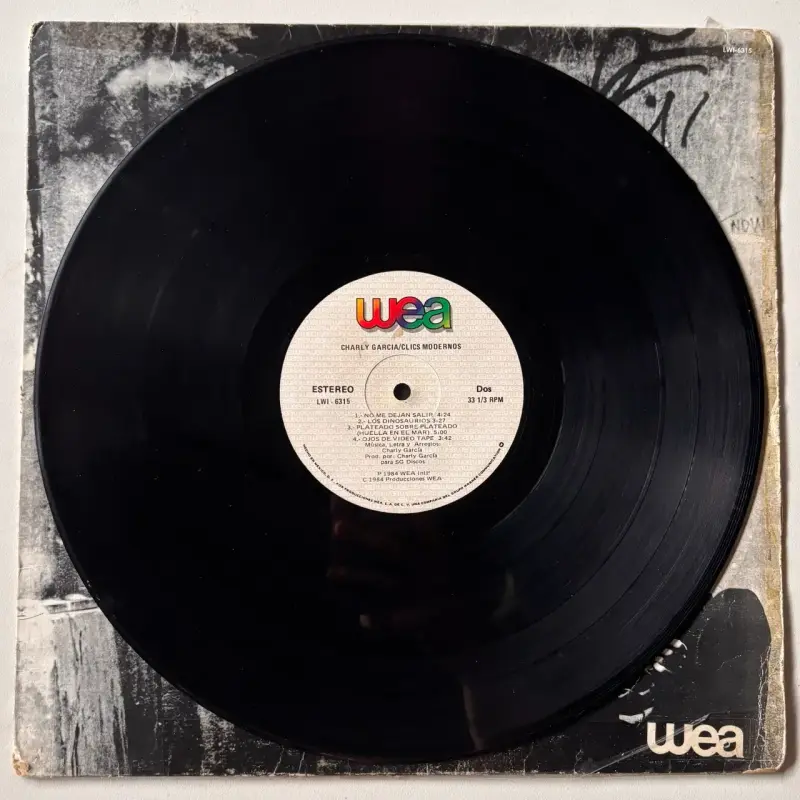 Vinilo Charly García Clics Modernos 1984 Original - 3