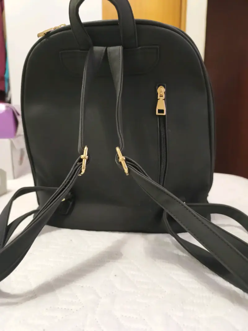 Mochila negra con diseño de cocodrilo Mermaid - 2