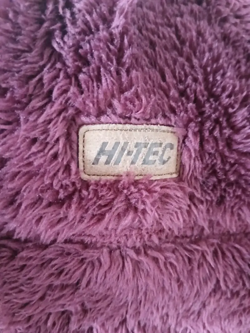 Chaqueta de felpa con capucha Hi-Tec burdeos - 4