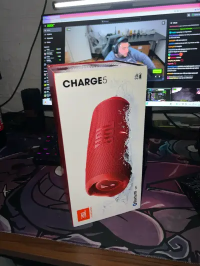 Parlante Bluetooth JBL Charge 5 Rojo - miniatura 1
