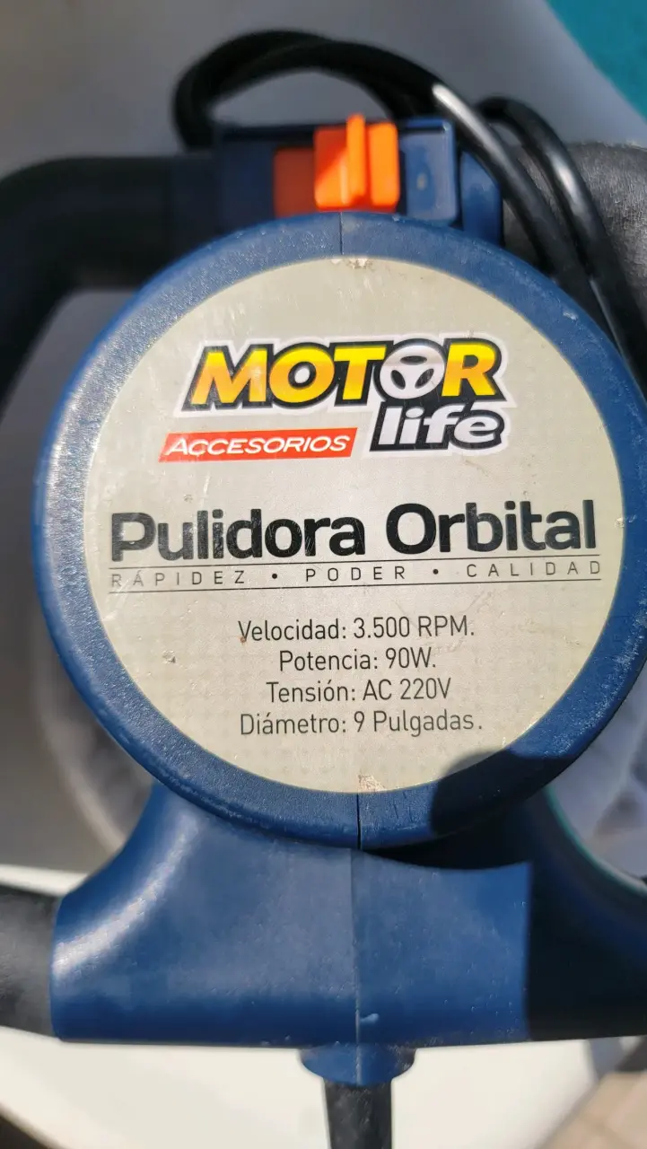 Pulidora Orbital Motor Life 3500 RPM - 2
