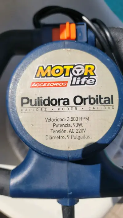 Pulidora Orbital Motor Life 3500 RPM - miniatura 2