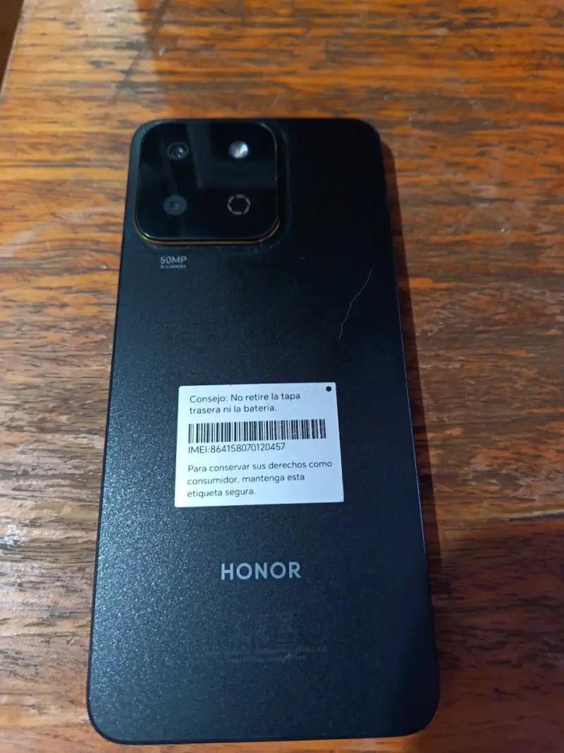 Teléfono Honor X6b 5G Verde 256GB - 5